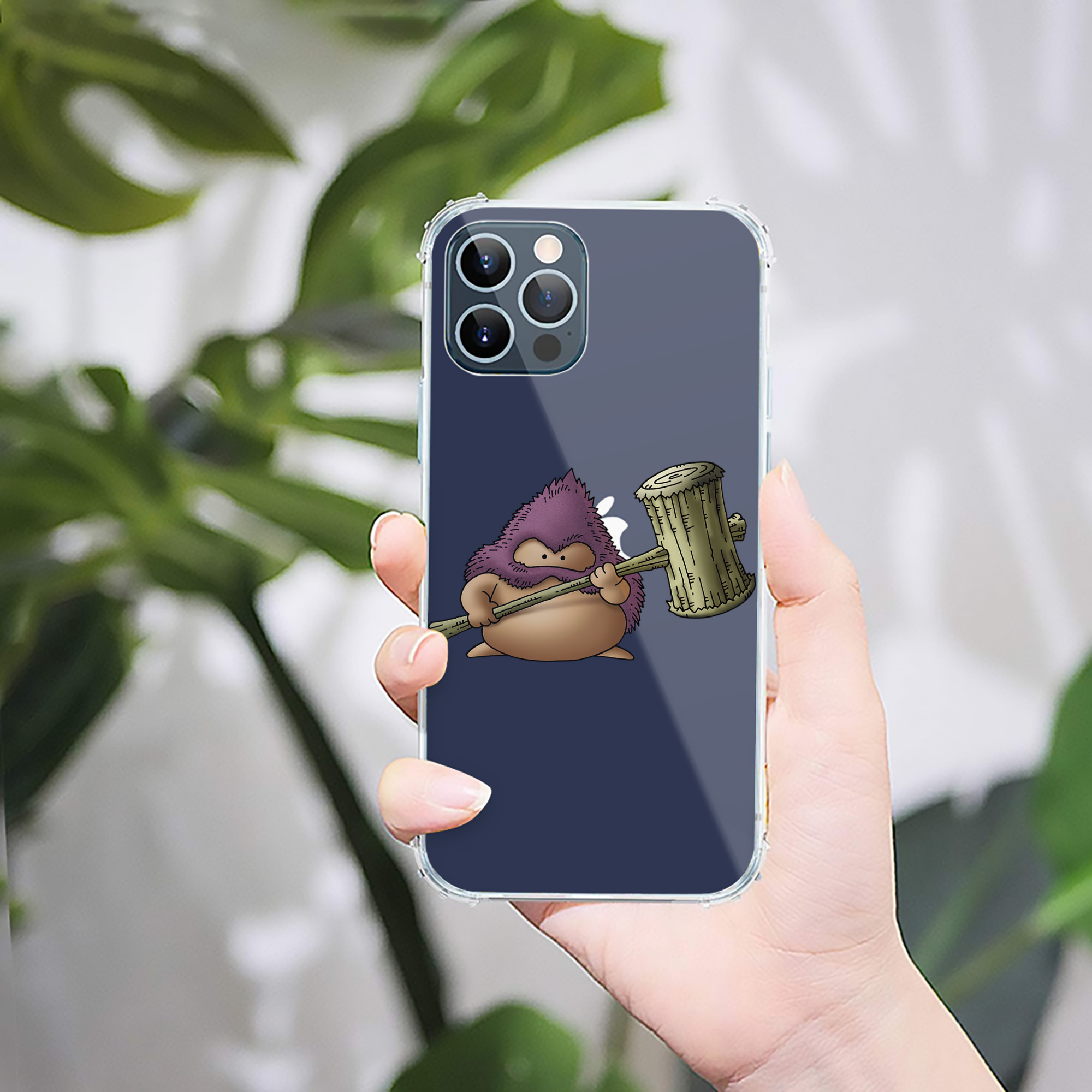 （画像用） ドラゴンクエスト Doragon Kuesuto Dragon Quest 【iPhone 12シリーズ対応】透明スマホケース（クリアソフトケース）